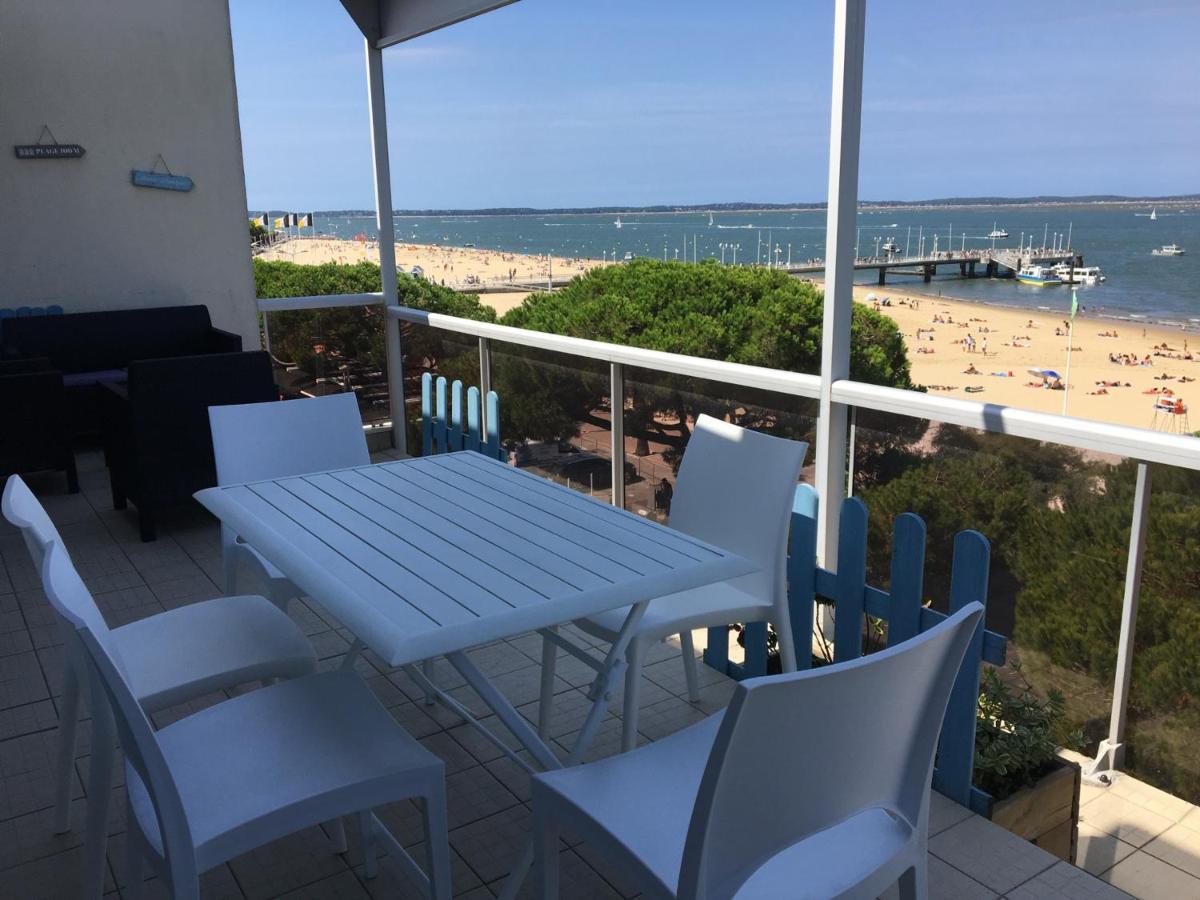 Appartement T3 Au Centre D'Arcachon Avec Vue Mer, Terrasse Et Parking Securise - Fr-1-374-74 Exterior photo